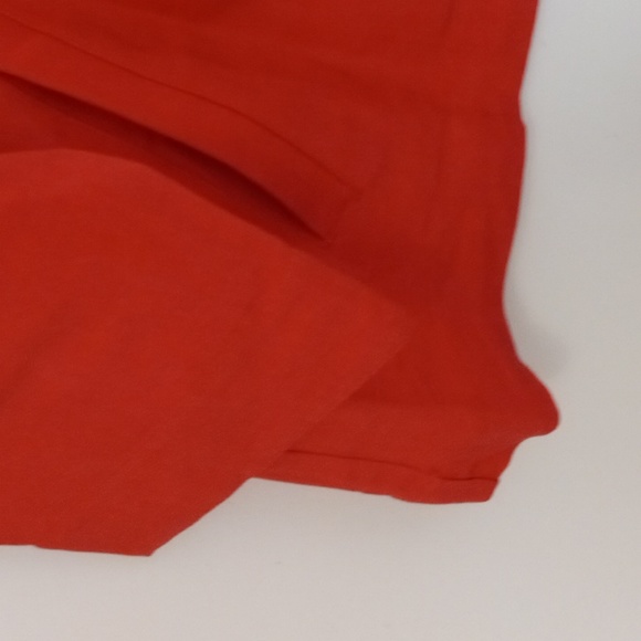 Christopher and Banks New Orange 3/4 Sleeve Linen Blend Jacket Size XL - Picture 5 of 8